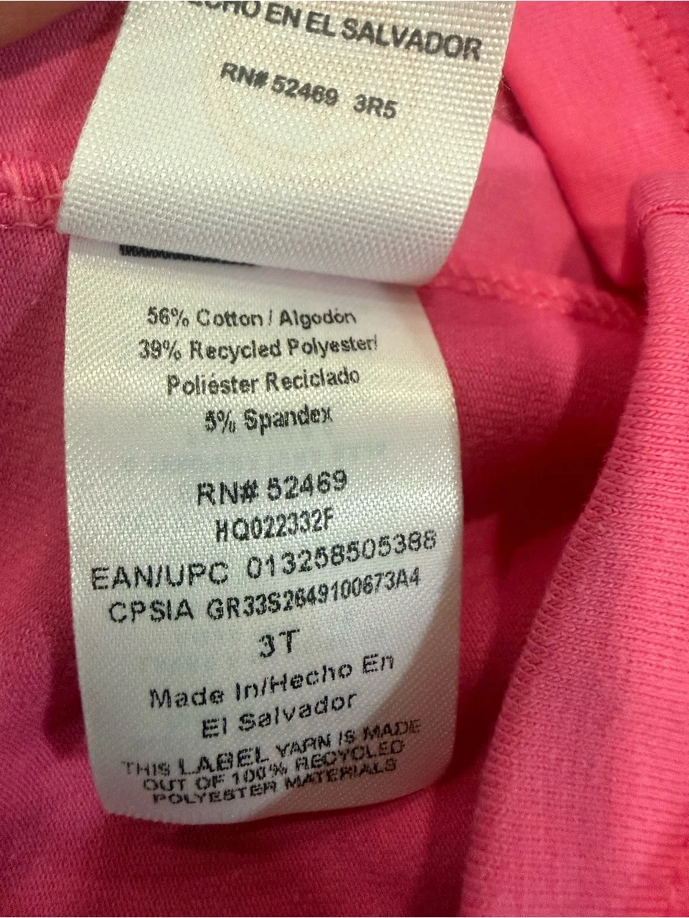 wonder nation Bright Pink Girls' Leggings